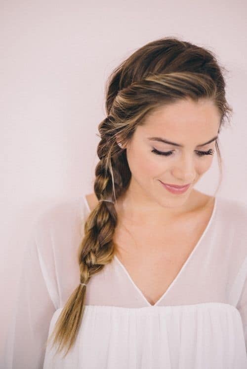 Trendy Side Braid Hairstyle