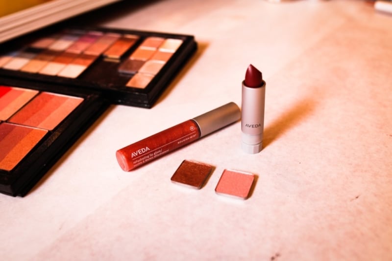 Lipstick and Eyeshadow Palette