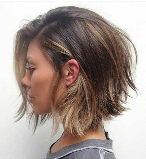 Popular thin-haired style